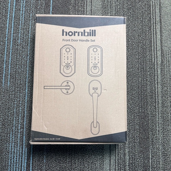 Keyless Entry Door Lock with Handle, Hornbill Smart Front Door Lock Set *NEW* - Picture 6 of 7